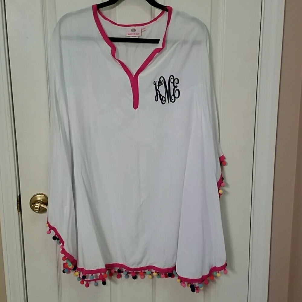 Pm pom swim coverup